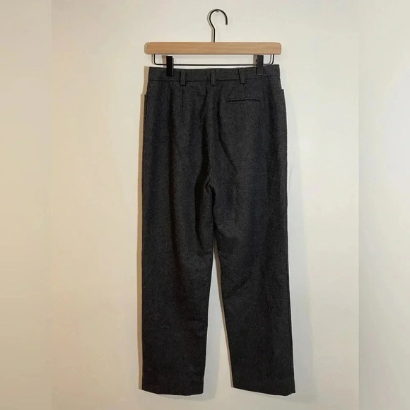 GAP Wool Blend Straight Leg Pants, Lined, Dark Gray Women’s Size 4 EUC - Picture 3 of 7